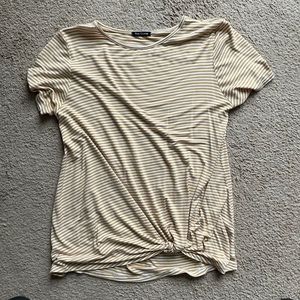 Pink clover knot front top